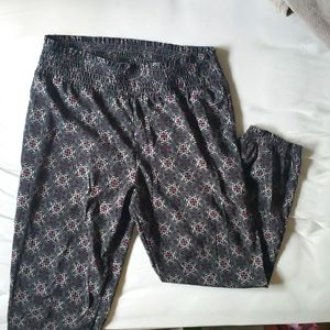 Aerie Satin Boho Joggers